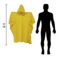 thumbnail image 2 of Impermeable Tipo Poncho Amarillo Unitalla PVC ADIR 571, 2 of 4