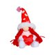 thumbnail image 2 of Gnomos de peluche para el día de San Valentín de Xerdsx, muñeco de peluche de Rudolph para el día de San Valentín, adornos colgantes suaves, 2 of 3