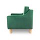 thumbnail image 3 of Sillón Menken SofaMatch, Tela de Terciopelo, Patas Natural verde Unitalla, 3 of 5