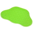 thumbnail image 3 of 2PK Green Interactive Dog Slow Lick Mat With Suction Cups Food Accessories, 3 of 4