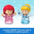 thumbnail image 5 of Fisher-Price Little People DISNEY Princess Shimmer & Glow Dress Shop Toddler Playset & 2 Figures, 5 of 6