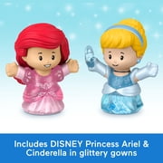Fisher-Price Little People DISNEY Princess Shimmer & Glow Dress Shop Toddler Playset & 2 Figures