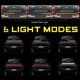 thumbnail image 5 of Teguangmei Tira de luces LED de tres filas 120 cm 360 LED Blanco/Rojo/Ámbar Tira de luces LED impermeable para coche Camión SUV Luz trasera Señal de giro Luz de freno Luz de estacionamiento, 5 of 5