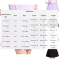 thumbnail image 3 of WAVSUF Active Pleated Skirt for Girls High Waist with Pockets Quick Dry Trendy School Uniform Skirt Purple Size 7-8, 3 of 8
