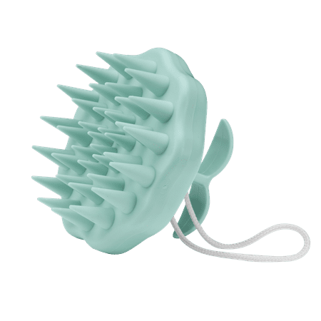 Conair Handheld Scalp Massager Shampoo Brush, Green, For All Hair Types