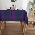 thumbnail image 3 of Rectangle Table Cloth, Spirit of Scotland Corporate Tartan Resistant Washable Tablecloth Decorative Table Cover for Dining, Indoor and Outdoor, 3 of 6