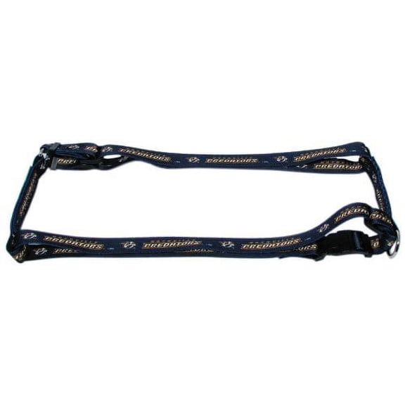 Nashville Hockey Predator's Extra Small XS 5/8 Inch Adjustable Pet Harness