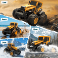 thumbnail image 5 of Remote Control Tractor Toys, 1:14 Amphibious Farm Monster Trucks Toy for Boys 3, 4, 5, 6, 7 Year Old, 2.4 GHz 4WD RC Tractor Toys, Ideal Christmas, Birthday Gifts for Kids, 5 of 11
