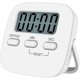 thumbnail image 1 of Minuteur De Blanc Cuisine Magntique Avec Grand Cran Lcd, Avec Chronomtre, Alarme Puissante Et Compte Rebours, 1 of 5