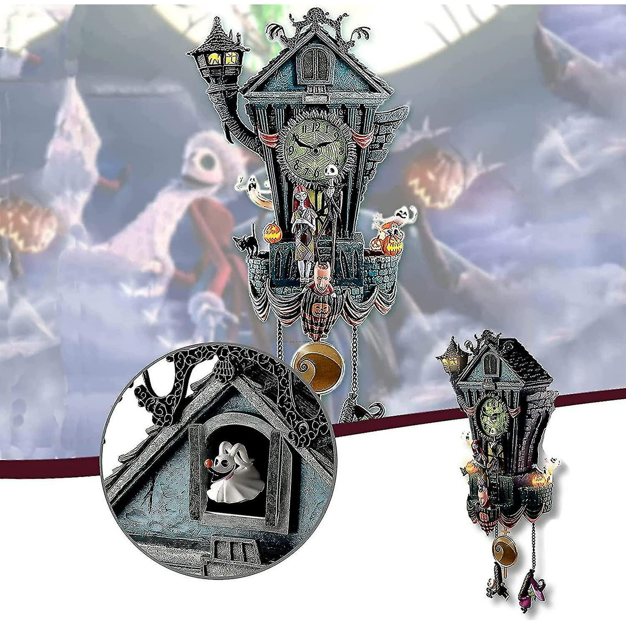 valuable入手困難TIM BURTONS♪ナイトメア♪WallClock♪ valuable入手困難TIM BURTONS♪ナイトメア♪WallClock♪ valuable入手