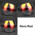 thumbnail image 3 of Universal Motorcycle Helmet Bubble Shield Visor Lens Sunglasses Goggles Accessories Fit All Vintage Retro Open Face Half Helmets, 3 of 5
