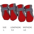 thumbnail image 2 of Zapatos antideslizantes para perros, zapatillas impermeables para cachorros, botines deportivos informales para mascotas, suministros, 2 of 8
