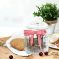thumbnail image 4 of Durable 3/8inch Plaid Ribbon,Portable Box Wrapping Decorations for Picnic,147.6Ft Red and White Gingham Ribbon for Floral Decoration Bouquet,1Roll, 4 of 7