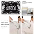 thumbnail image 7 of 7x5FT Congrats Grad Backdrop 2026 Graduation Party Decorations Black Silver Ballon Glitter Photography Background Class of 2026 School Party Supplies Vinyl, 7 of 7