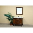 thumbnail image 4 of Bellaterra Home 203045-MIRROR Solid wood frame mirror-Medium Walnut, 4 of 5