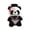 Rose Chaud, variante sur TIELUTT Jouet Commémoratif de Collation des Grades Foulard de Docteur Foulard de Poupée Panda Jouet Panda Décoration de Collation des Grades pour la Saison de Collation des Grades Poupées Tangentes Mini Poupées Inspirantes Poupées Tête Cousue à la Main
