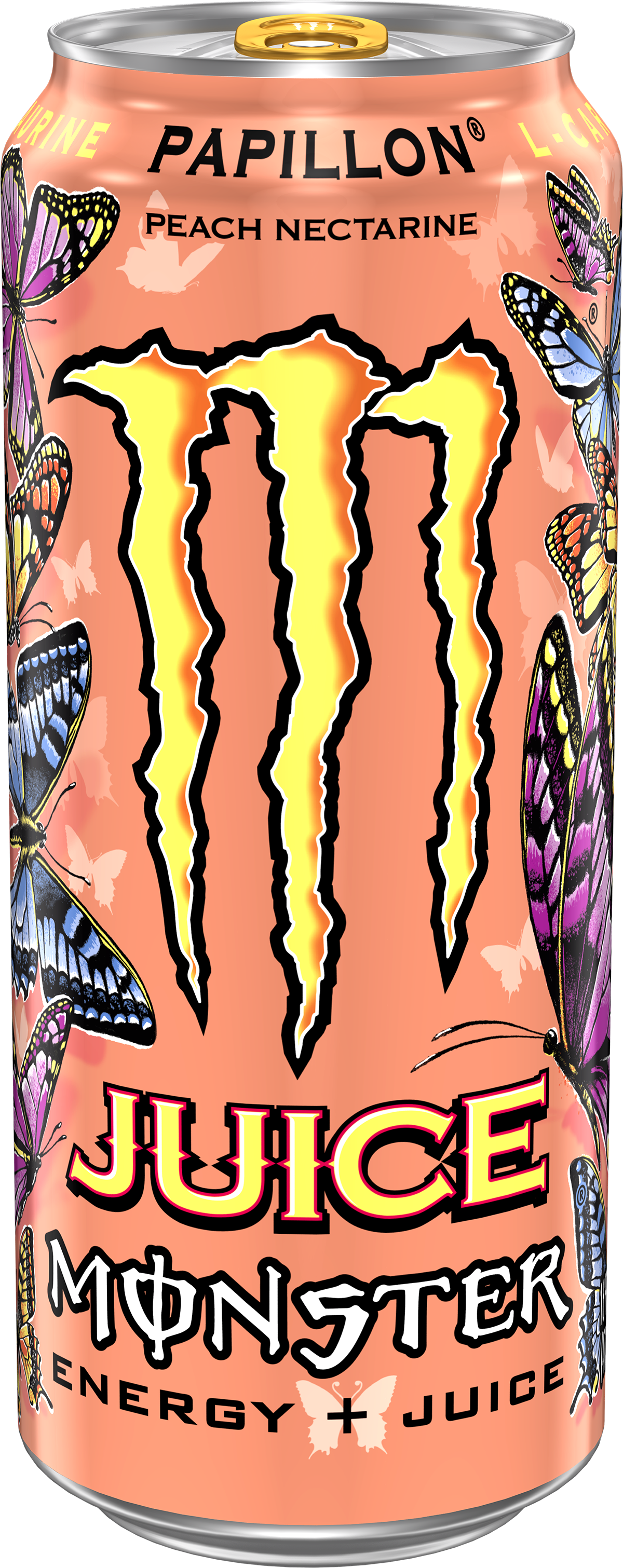 Juice Monster Energy, VP, Mango Loco, Energy + Juice, 16 fl oz + Juice Monster Pipeline Punch, Energy + Juice, 16 fl oz + Juice Monster, Papillon, Juice + Energy Drink, 16 fl oz. - image 4 of 6