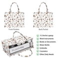 thumbnail image 2 of Large Capacity Tote Bag,Forest Fairy Princess Pattern Handbag Fashion Luxury Tote Bag,15.7"x13"x 5.1" Inches,Laptop Compatible, 2 of 6