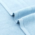 thumbnail image 4 of REGALWOVEN Striped Hand Towels, Cotton Soft Absorbent Bathroom Towel for Hand Drying and Face Washing Gifts Blue 2-Piece, 4 of 5