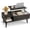 BlackOak, variant on Lift-Top Coffee Table with Storage - Modern Living Room Design