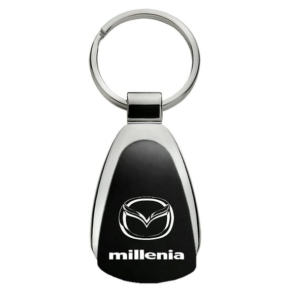 Au-TOMOTIVE GOLD Millenia Black Teardrop Key Fob