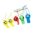 thumbnail image 2 of maskred Plastic Whistle Essential Camping and Boating Accessory Football whistle 5 Pcs 1Set, 2 of 6