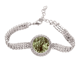 thumbnail image 1 of Naturaleza Planta sol sale la foto Pulsera de tobillera de cadena de tenis, joyería de diamantes, 1 of 3