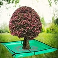thumbnail image 6 of Landscape Pruning Tarp, 78.7“X78.7” Landscape Tarp for Trimming with 12 inch Hole, Pruning Trees Waterproof Tarp, with Corner Buckles, can Stand Up Fasten Around Trees and Shrubs, 6 of 7