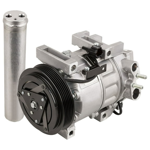 For Infiniti M45 2006 2007 2008 2009 2010 OEM AC Compressor w/ A/C Drier - BuyAutoParts