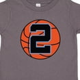 thumbnail image 4 of Inktastic Basketball 2nd Birthday 2 Year Old Boys Toddler T-Shirt, 4 of 5