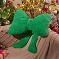 thumbnail image 3 of BemeyourBBs Valentines Day Bow Pillow Christmas Decorations Soft Furry Stuffed Bow Shape Throw Pillows Decorative Bowknot Plush Pillow Home Decor, 3 of 8
