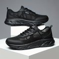 thumbnail image 2 of w+2026 Sizes 39-48， Spring New Breathable Mesh Lightweight Large Size Running Casual Shoes for Men,, 2 of 9