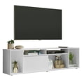 thumbnail image 2 of Mueble Mesa Para Tv Rack Madesa 5 Espacios Hasta 65 Blanco 2, 2 of 10