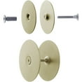thumbnail image 4 of Home Security Upgrade 67mm Door Handle Hole Cover Plate in Silver Color, 4 of 6