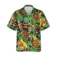 thumbnail image 4 of Nuevas camisas hawaianas con estampado Tiki 3D para hombres, camisa retro para hombres, ropa informal holgada para hombres, nueva moda 2024, camisa de manga corta para hombres, 4 of 4