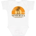 thumbnail image 3 of Inktastic Ventura California Retro Sunset Boys or Girls Baby Bodysuit, 3 of 5