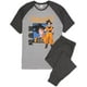 thumbnail image 1 of Dragon Ball Z - Set de Pijama Largo de Goku para Hombre (Gris, Negro), 1 of 6