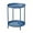 2-tier, Peacock Blue, variant on Wubio Outdoor Side Table, 2-Tier Metal Round End Table, Black