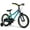 16" Navy, variant on Huffy 12-Inch GRM Kids’ Bike, Multiple Ways to Learn: Balance Mode, Training Wheels & Standard Riding, Triple Brake System, Perfect Fit Frame, Parent Assist Handle, Fits Riders 33"–43" Tall, Ion Blue