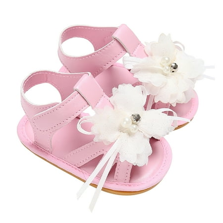 

Baby Boys Girls Sandals Shoes Girls Sandals Flowers Soft Sole Toddler Shoes Sandals Princess Shoes Fish Mouth Open Toe Sandals Soft Sole Princess Toddler Shoes Sandals
