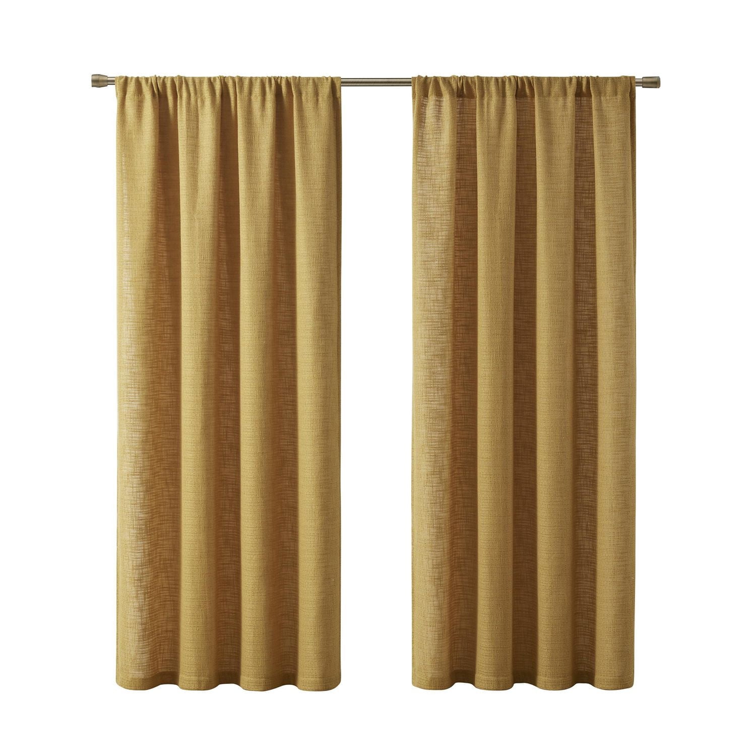 Better Homes & Gardens Panneau de Rideau Filtrant la Lumière Tissé Flammé, 132 x 213 cm
