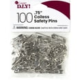 thumbnail image 1 of Cousindiy Coiless Safety Pins 100/Pkg-Nickel, 1 of 2