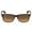 Matte Brown on Transparent Brown/Gradient Brown Polarized, variant on Ray Ban New Wayfarer Classic Polarized Dark Blue Unisex Sunglasses RB2132 64503R 55