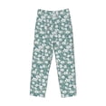 thumbnail image 4 of Xecao Floral Men's Straight Lounge Pajama Pants: The Ultimate in Comfortable Sleepwear, 4 of 9