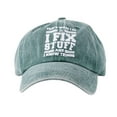 thumbnail image 2 of Boys' Printing I Fix Stuff Baseball Hat Cute Vintage Adjustable Kids Dad Cap, 2 of 4