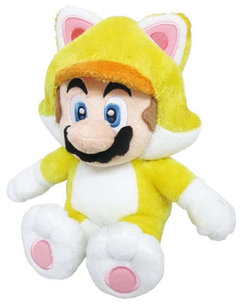 U 3D Land Luigi Bowser Plush Soft Toy Stuffed Animal Doll New Super Mario Bros 