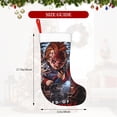thumbnail image 3 of Saiise Chucky Bk Print 17.7 Inches Christmas Stockings,Large Stockings for for Christmas Xmas Tree Holiday Fireplace Family Decor Gifts, 3 of 7