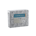 thumbnail image 7 of Comfort Spaces 100% Cotton King Sheet Set4-Pieces Gray Paisley Lightweight Breathable All Season Cozy Sheet Set, 7 of 7