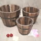 thumbnail image 4 of Maceta rústica decorativa de madera para flores, ideal para suculentas y plantas de jardín., 4 of 8
