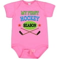 thumbnail image 3 of Inktastic My First Hockey Season Boys or Girls Baby Bodysuit, 3 of 5